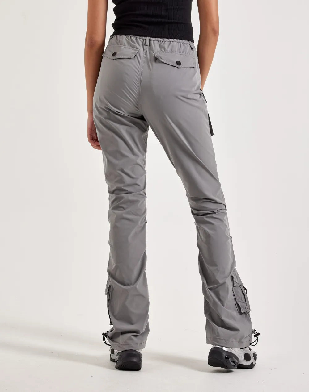 Smoke Rise High-Rise Nylon Pants