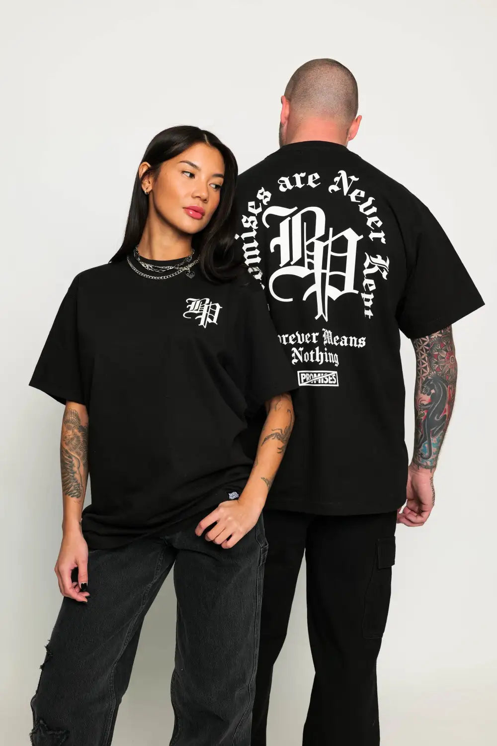 Tradition Oversized Tee Black
