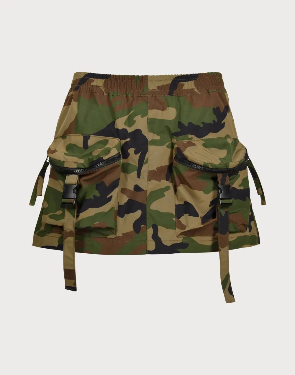 Grindhouse Nylon Cargo Camo Skirt