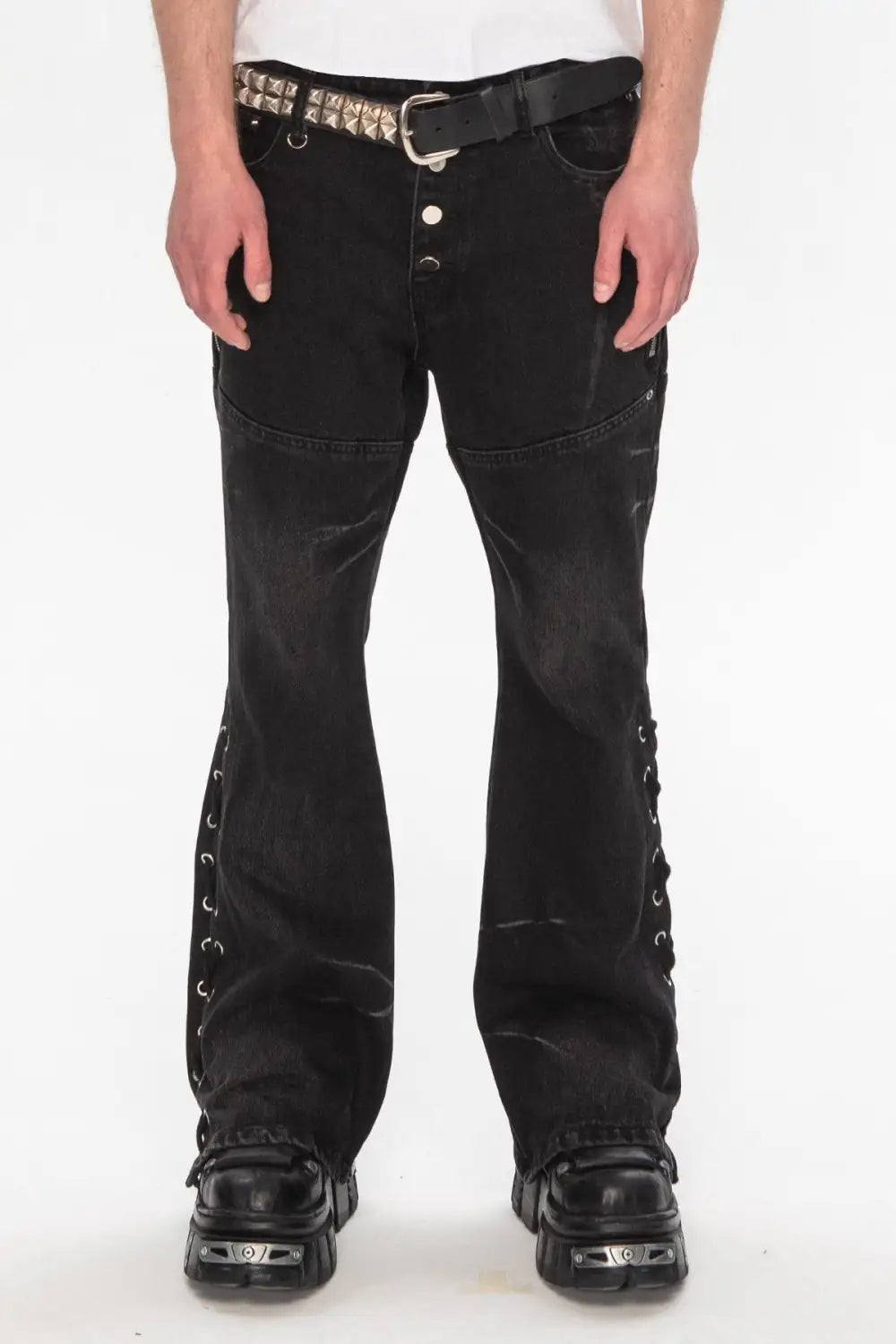 Dagger Flared Denim