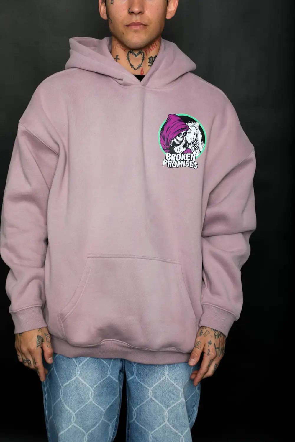 Smother Hoodie Faded Purple