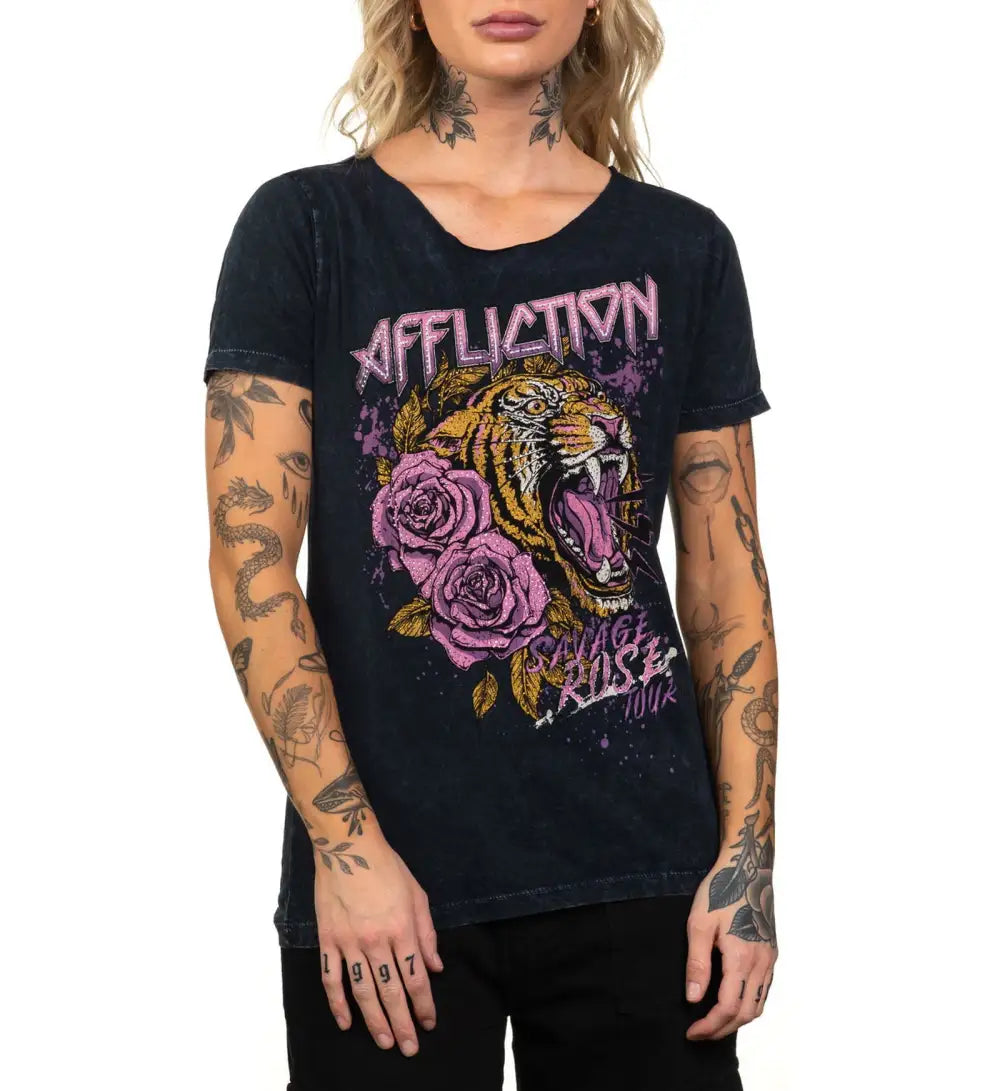 Savage Rose Tour Tee