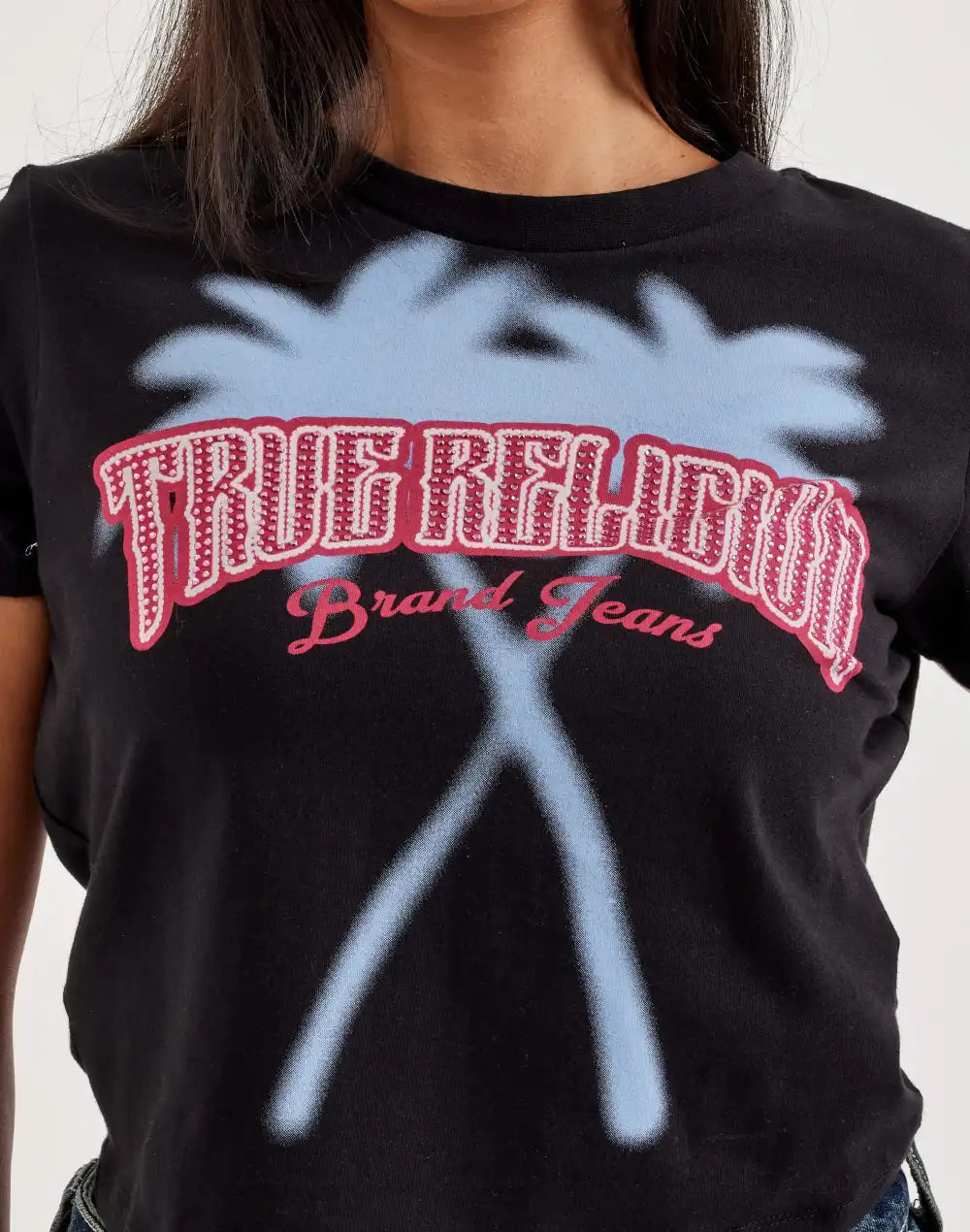 True Religion Palm Tree Tee