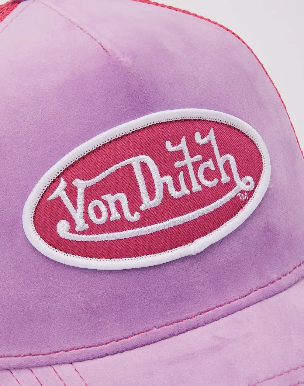 Von Dutch Velvet Trucker Hat