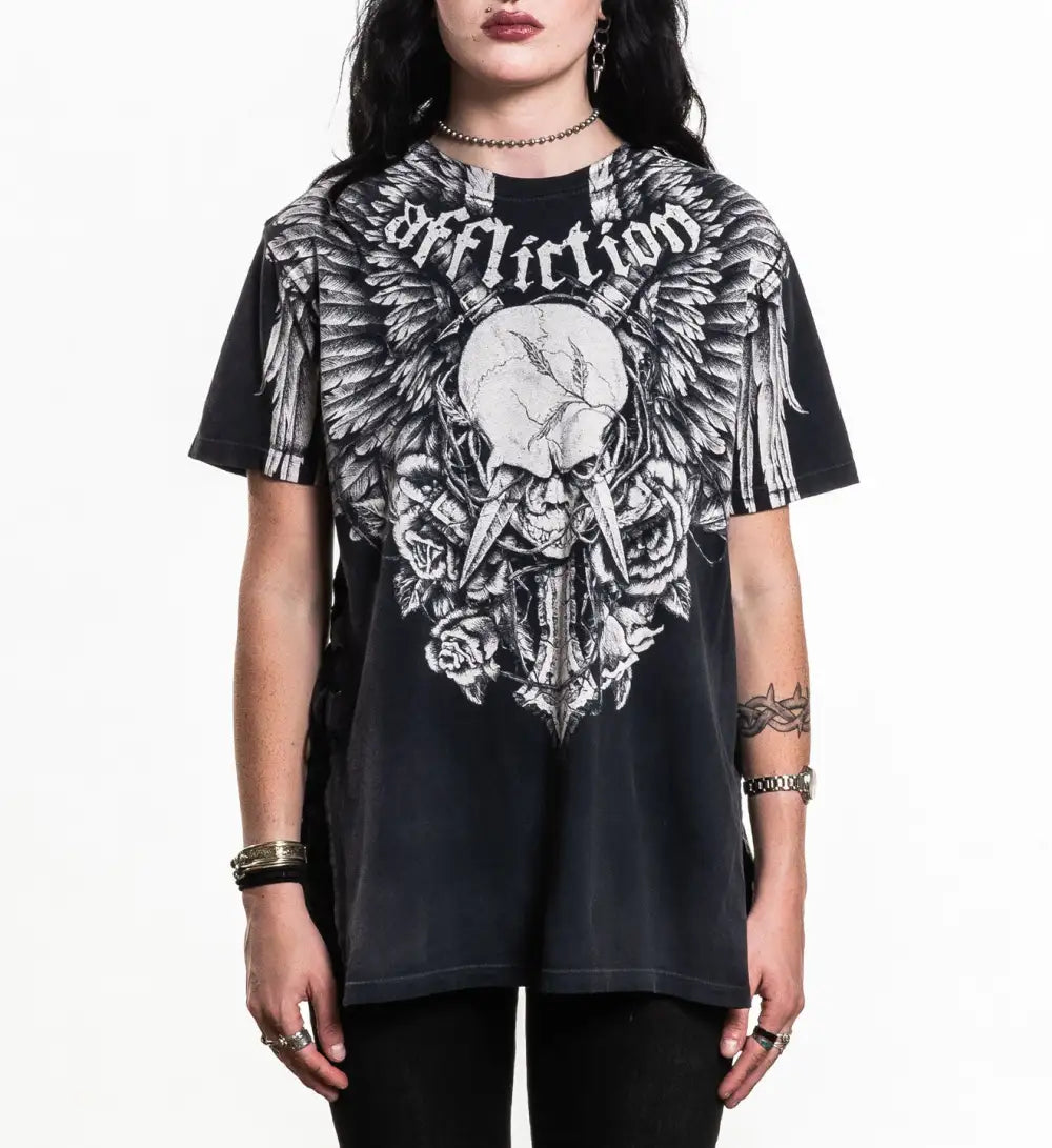 Crossed Over Tee
