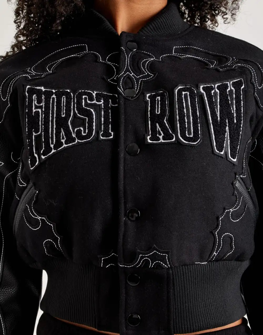 First Row Western Varsity Jacket