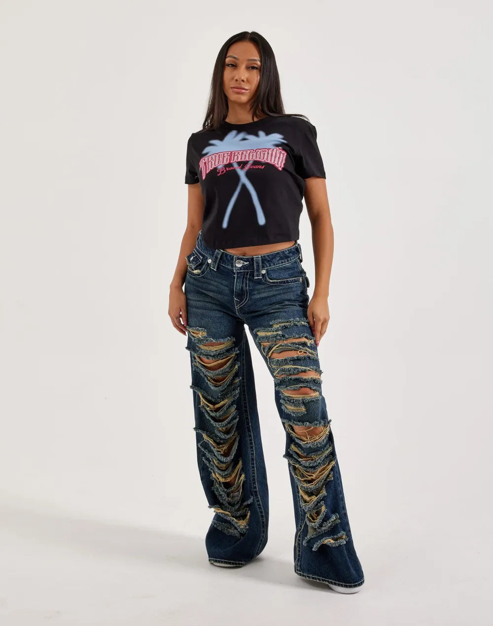 True Religion Palm Tree Tee