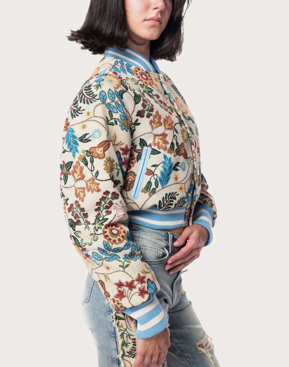 Grindhouse Tapestry Varsity Jacket