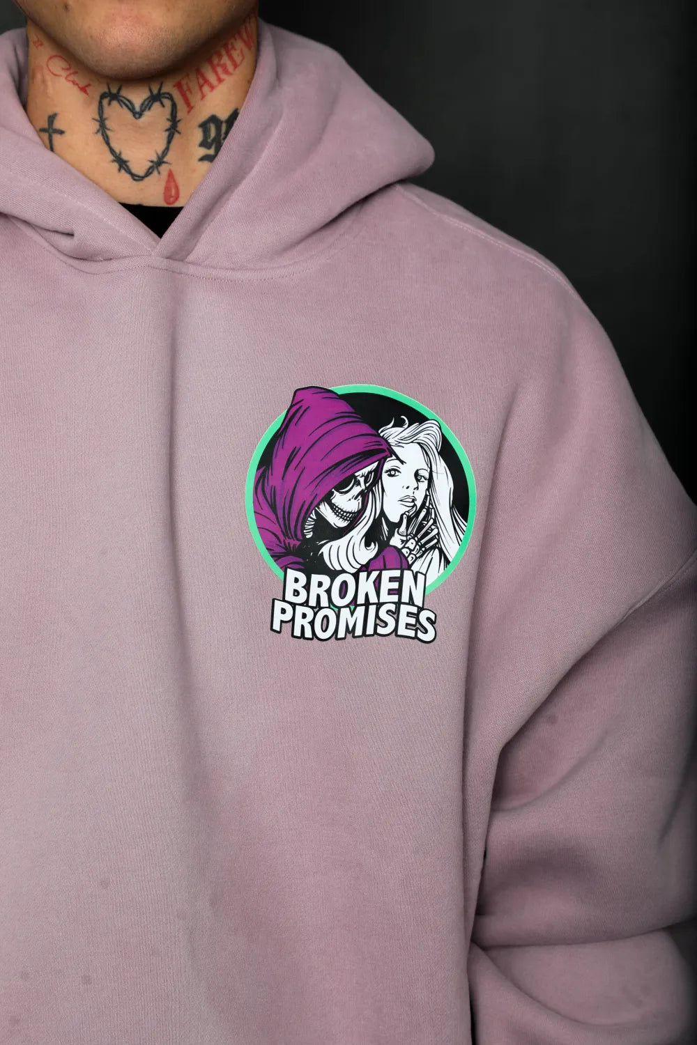 Smother Hoodie Faded Purple