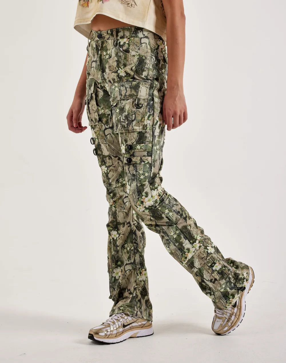 Smoke Rise High-Rise Nylon Pants